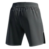 Black Logo Jiu Jitsu MMA Grappling Shorts Martial Arts Wear With Unique Fight Short Design